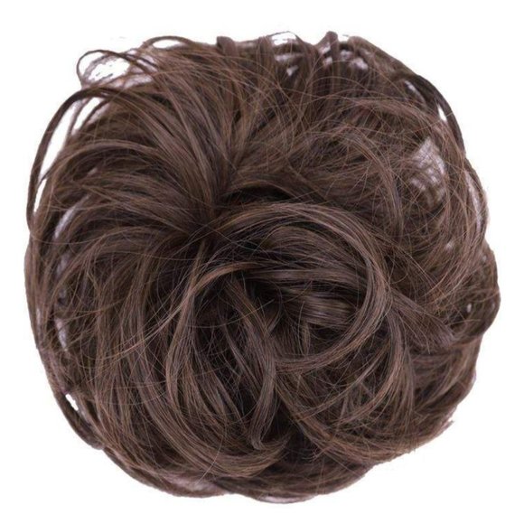 JuvaBun Messy Bun - Medium Brown Color - Picture 3 of 6